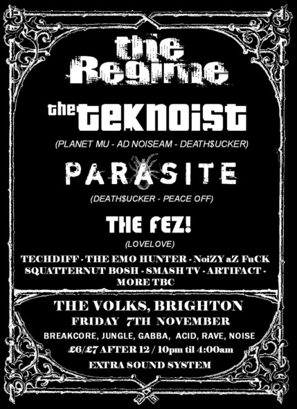 The Regime @ Volks Tavern, Brighton